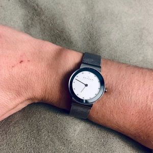 Women’s Skagen Stainless Steel Mesh Strap Watch
